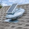 Gaf Master Flow Galvanized Steel 15 Watt Solar Powered Static Roof Vent Mount Attic Fan ERVSOLAR - alternate 3